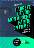 Le <em>Défi J’arrête j’y gagne!</em> de retour pour soutenir jeunes et moins jeunes qui veulent écraser